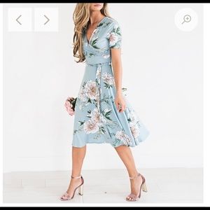Floral Midi Dress